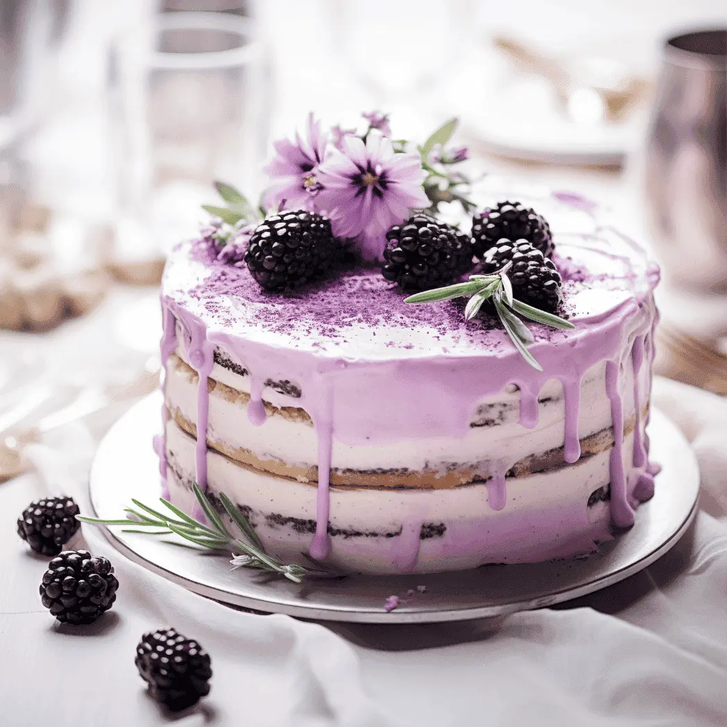 blueberry cake