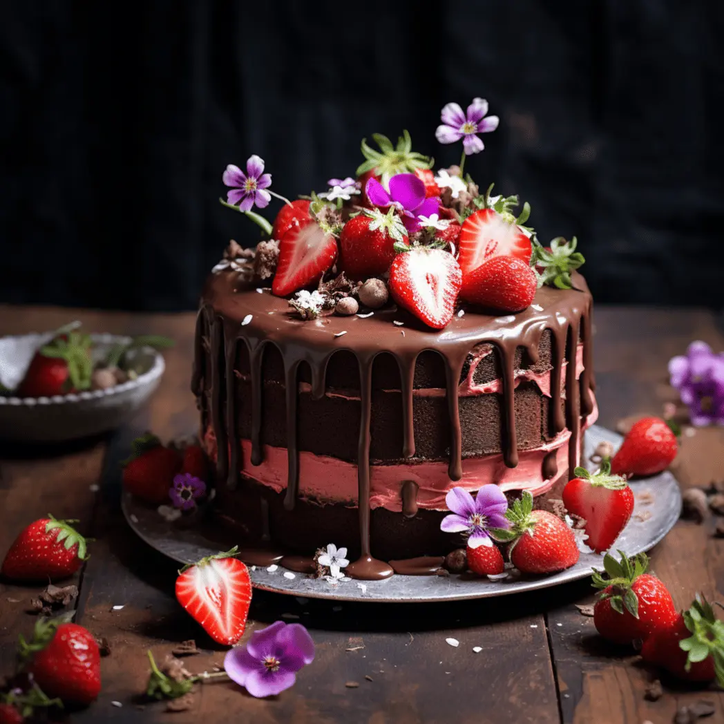 strawberry cake