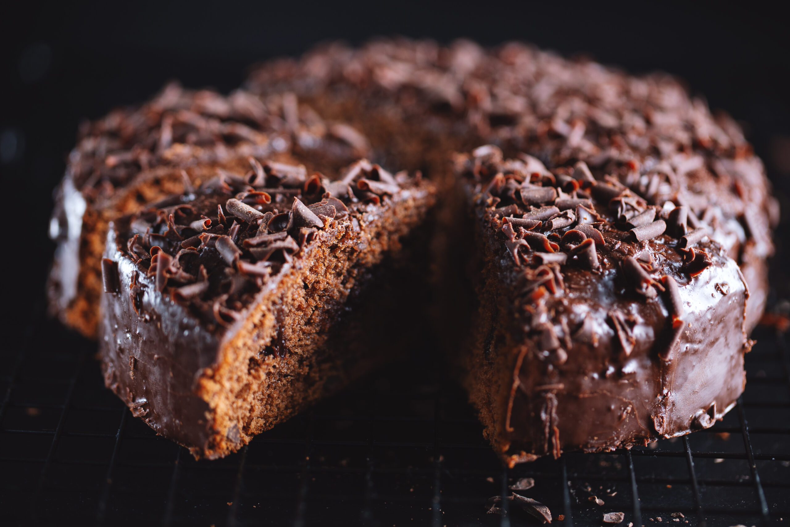 moist chocolate cake