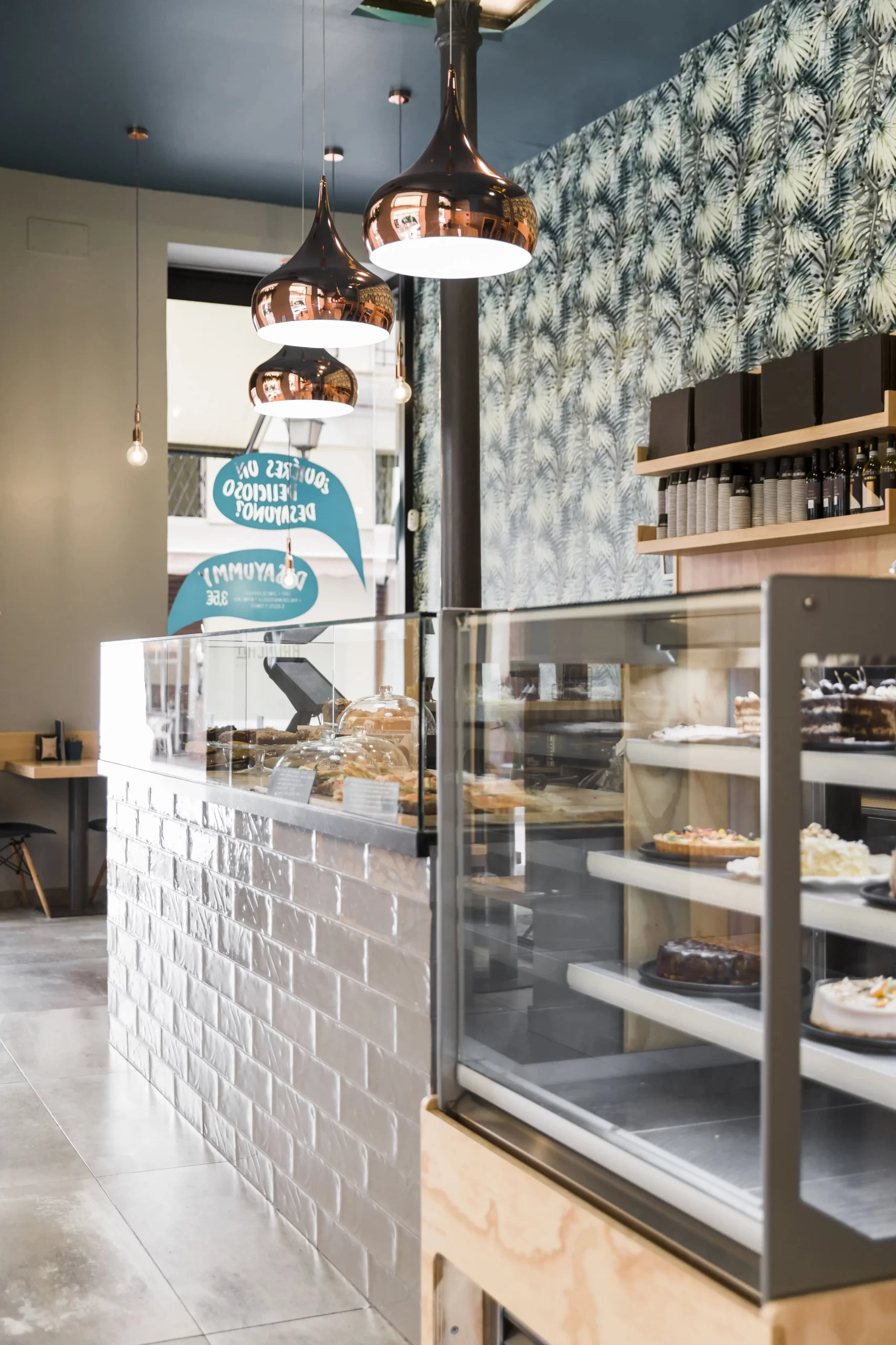 interior bakery with lighting equipments 1 1 scaled