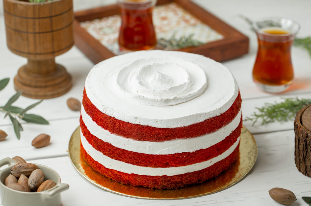 ❤️ Red Velvet Cake Recipe (Without Eggs & With Eggs) – Bakery Style at Home 3 red velvet cake